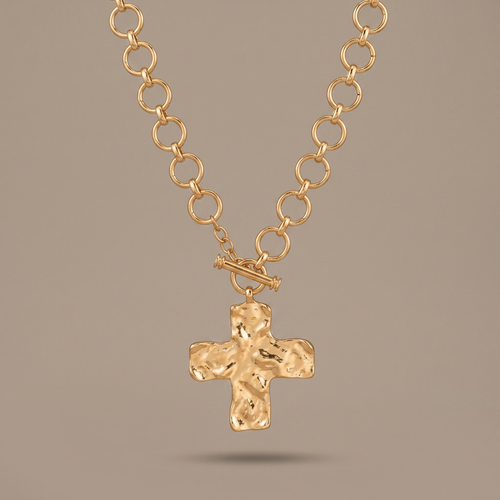 The Eternal Hammered Necklace