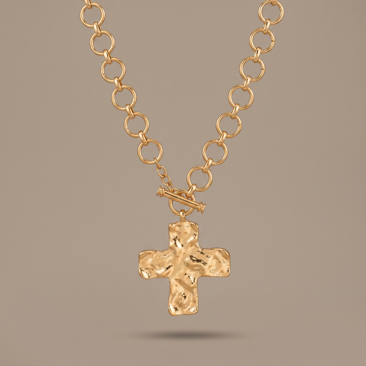 The Eternal Hammered Necklace