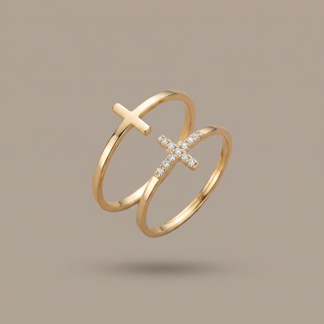 The Grace in Balance Ring 2-Piece-Set