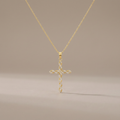Twisted Cross Necklace