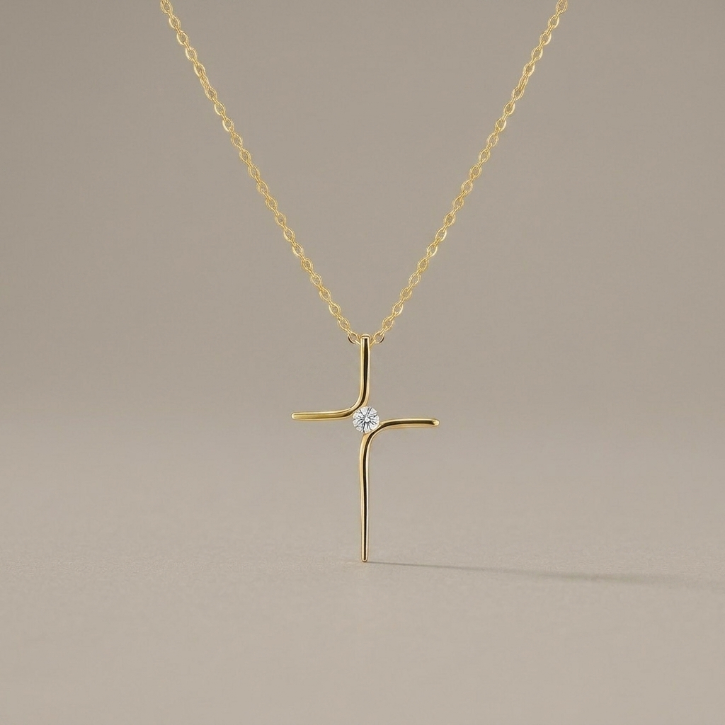 Core Cross Necklace