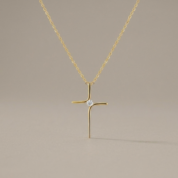 Core Cross Necklace