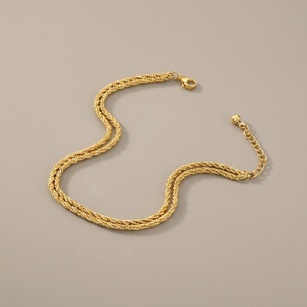 Fero Layered Anklet