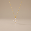 Halo Pearl Necklace
