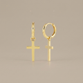 Classic Cross Hoops