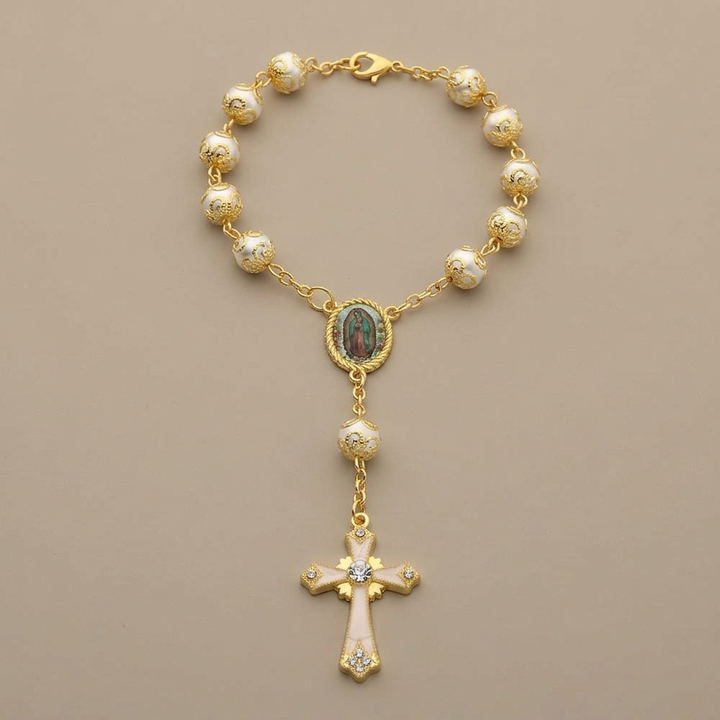 Our Lady of Guadalupe Multipurpose Graceful Bracelet Rosary
