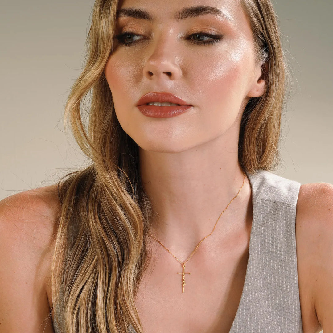 Faith Cross Necklace