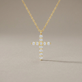 Crystal Cross Necklace