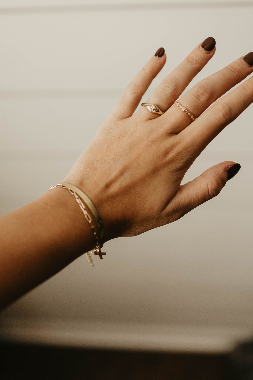 Mystical Rose Ring in Gold Vermeil