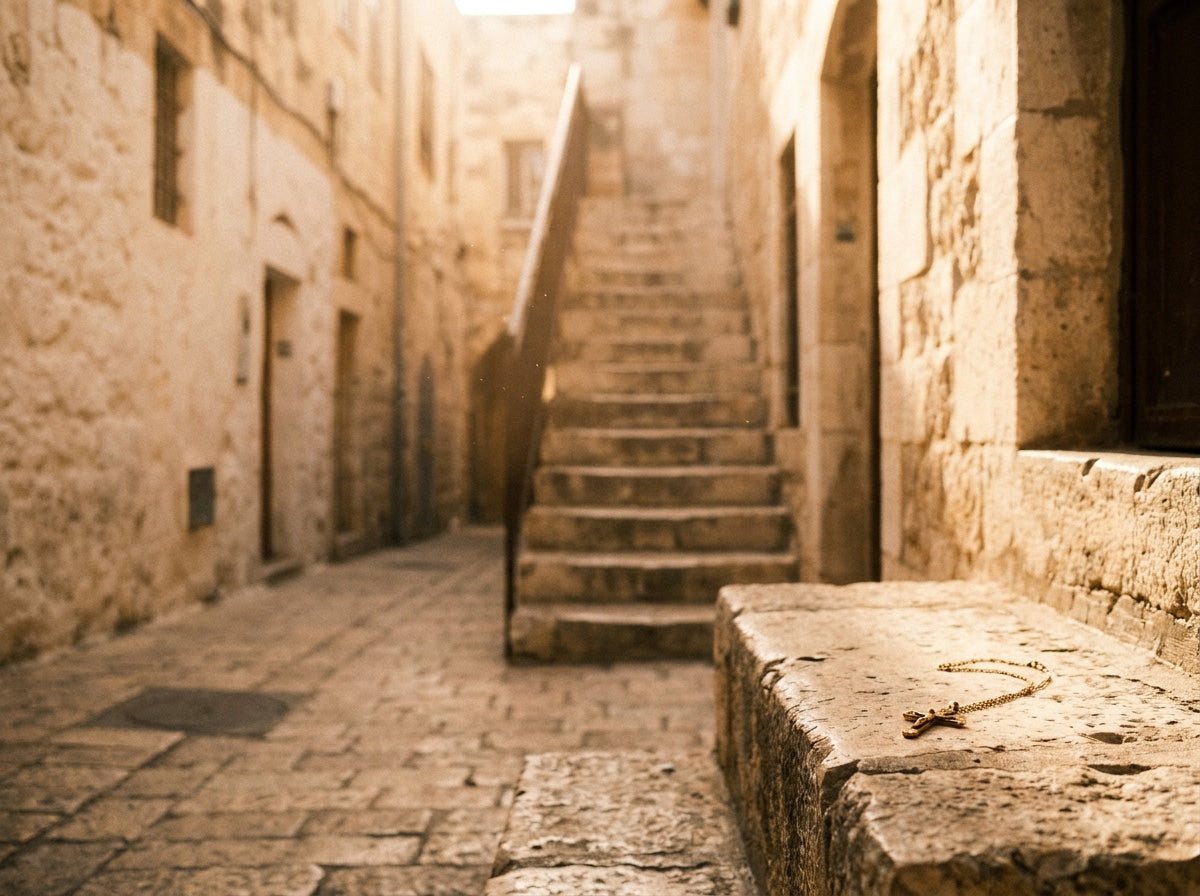The old city of Jerusalem in golden morning light